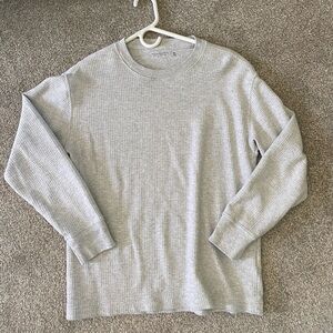 Abercrombie & Fitch Mens’s Waffle Long Sleeve Shirt